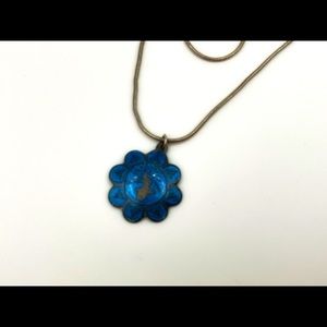 Vintage Silver and Enamel Necklace